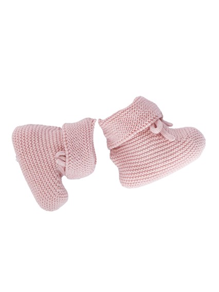 Paz Rodriguez KNIT NEWBORN BOOTIES "ESENCIAL"
