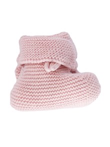 Paz Rodriguez KNIT NEWBORN BOOTIES "ESENCIAL"
