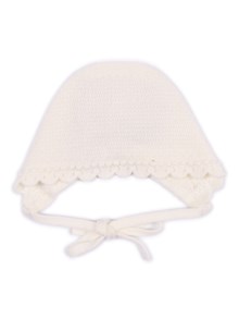 Paz Rodriguez KNIT NEWBORN BONNET "PAZ OI 25-26"