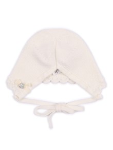 Paz Rodriguez KNIT NEWBORN BONNET "PAZ OI 25-26"