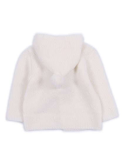 Paz Rodriguez KNIT NEWBORN COAT "SEMILLA"