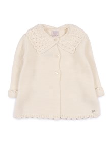 Paz Rodriguez KNIT NEWBORN COAT "ALEGRIA"