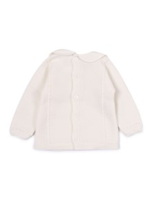 Paz Rodriguez KNIT NEWBORN SWEATER "PAZ OI 25-26"