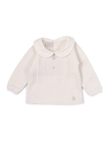 Paz Rodriguez KNIT NEWBORN SWEATER "PAZ OI 25-26"