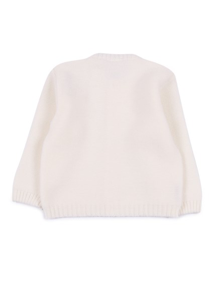 Paz Rodriguez KNIT NEWBORN CARDIGAN "ESENCIAL"