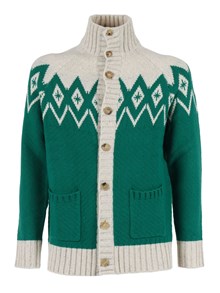 Ballantyne T NECK CARDIGAN