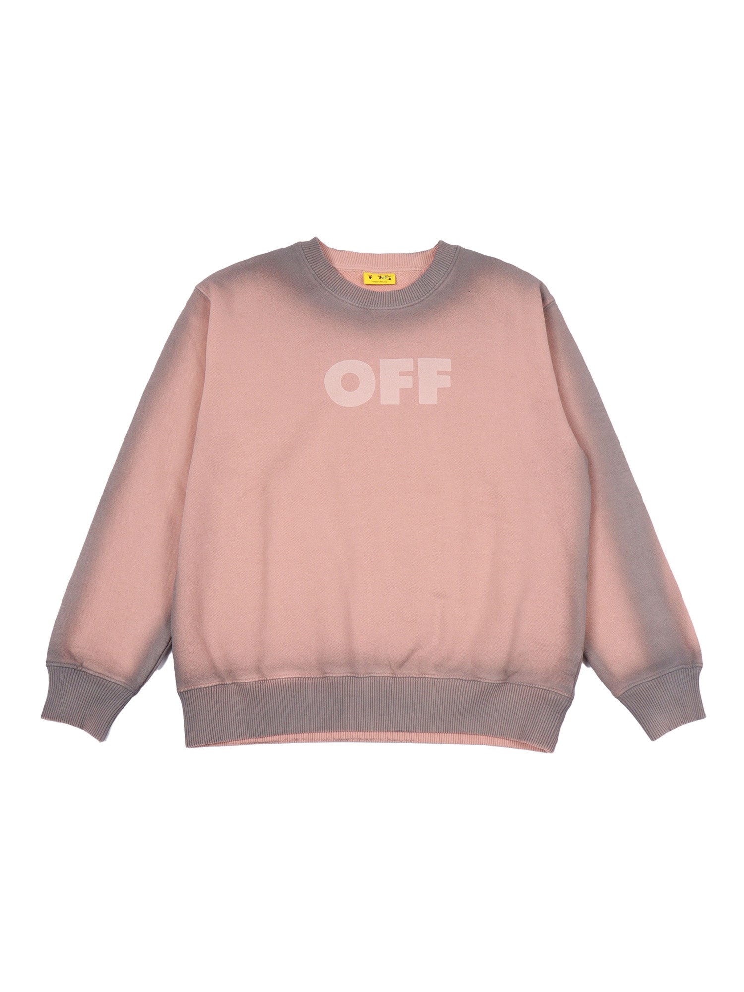 Off-white Logo-print Sweatshirt In Pink