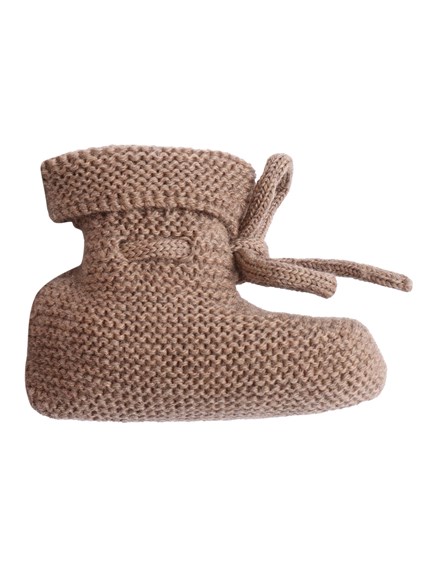 Paz Rodriguez KNIT NEWBORN BOOTIES "ESENCIAL"