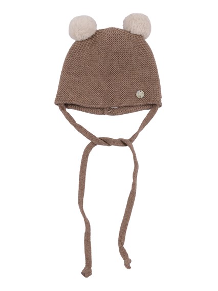 Paz Rodriguez KNIT NEWBORN HAT "ESENCIAL"
