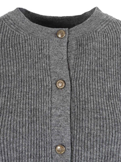 Ballantyne R NECK CARDIGAN