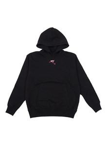 OFF WHITE KIDS DIAG SPLAT HOODIE BLACK - FUCHSIA