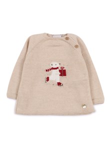Paz Rodriguez KNIT NEWBORN SWEATER "ACEBO"