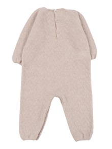 Paz Rodriguez KNIT NEWBORN ROMPER "ESSENTIA OI 25-26"