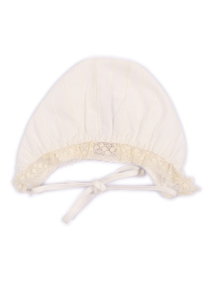 Paz Rodriguez WOVEN NEWBORN BONNET "PAZ OI 25-26"