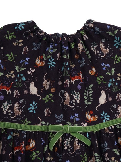 IL GUFO LONG SLEEVED DRESS