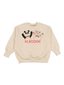 MINI RODINI Panda & cat sweatshirt