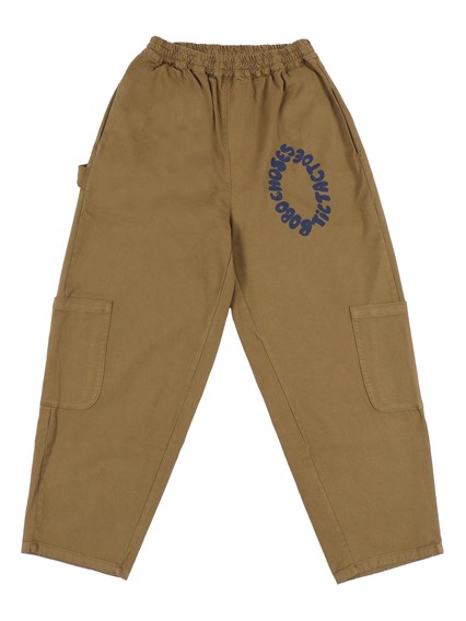 Bobo Choses Tic Tac Toe woven cargo pants