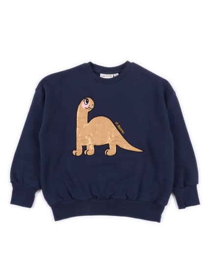 MINI RODINI Dino application sweatshirt