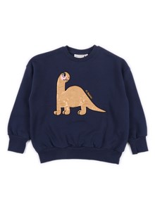 MINI RODINI Dino application sweatshirt