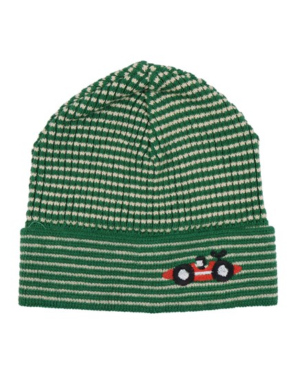 Bobo Choses Race Car knitted beanie
