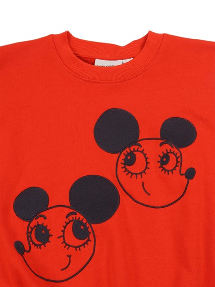 MINI RODINI Ritzratz emb sweatshirt