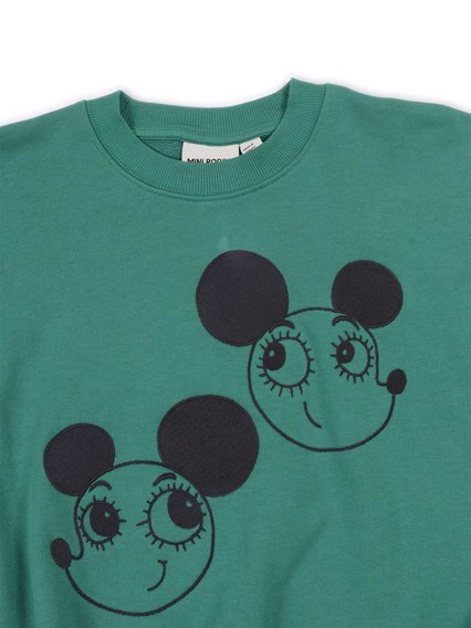 MINI RODINI Ritzratz emb sweatshirt