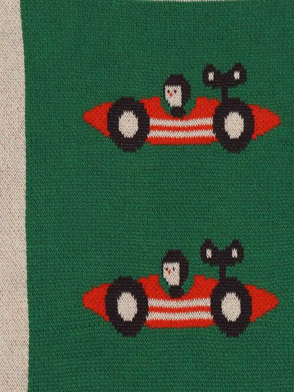 Bobo Choses Race Car knitted gift set