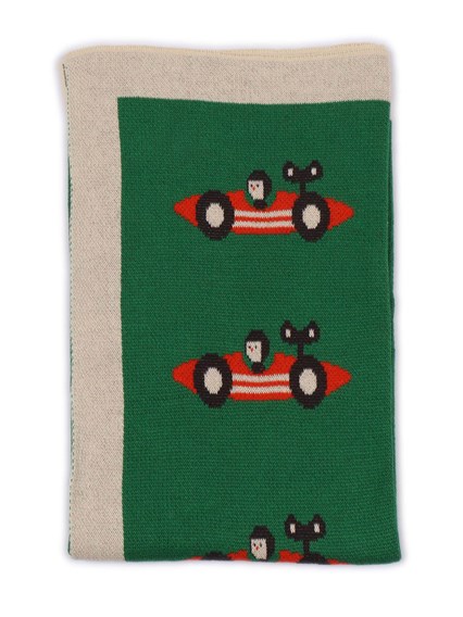 Bobo Choses Race Car knitted gift set