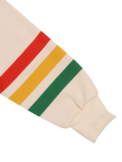 MINI RODINI Bear stripe sweatshirt