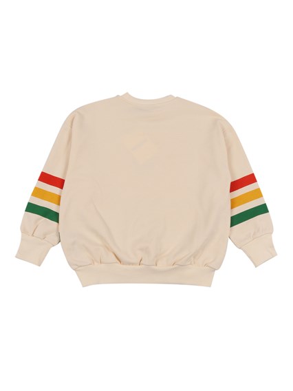 MINI RODINI Bear stripe sweatshirt