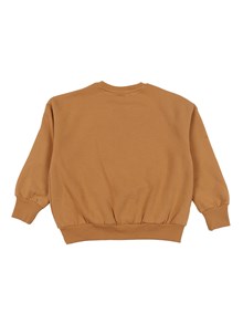 MINI RODINI Dino application red sweatshirt