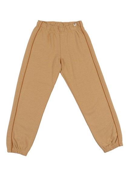 MINI RODINI Plain piping sweatpants