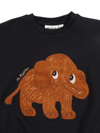 MINI RODINI Mammoth chenille sweatshirt