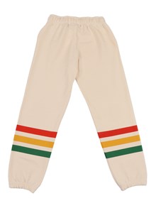 MINI RODINI Bear stripe sweatpants