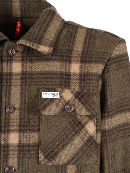Fay ARCHIVE OVER SHIRT-JACKET