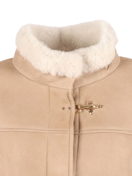 Fay SHEARLING+HOOK CAPE