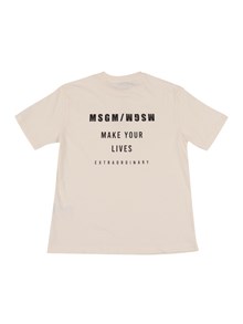 Msgm JERSEY T-SHIRT  BOY