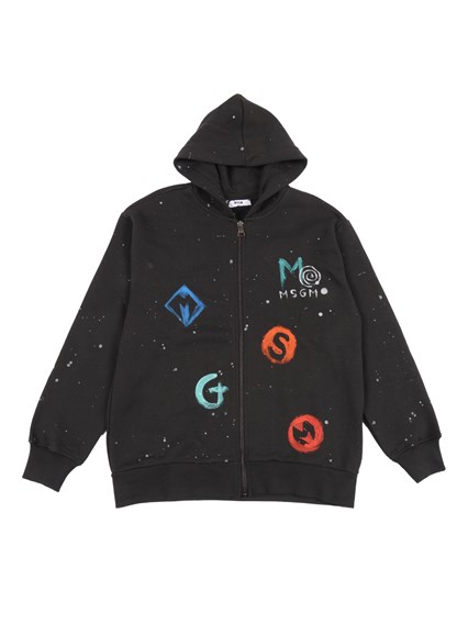 Msgm ZIP HOODIE BOY