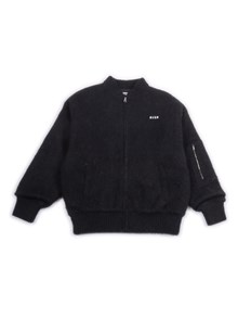 Msgm KNIT BOUCLE' BOMBER GIRL