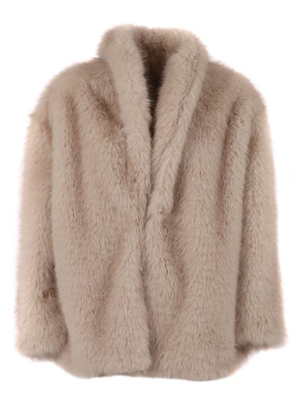 Msgm FUR COAT GIRL