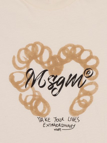 Msgm JERSEY T-SHIRT GIRL