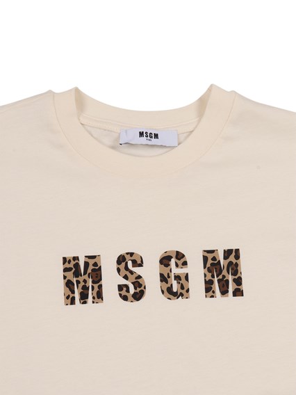 Msgm BOXY JERSEY T-SHIRT GIRL