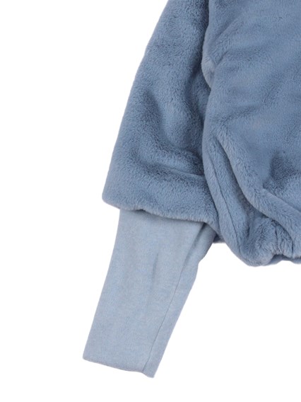 Magil ECOPELLICCIA CROP ZIPPATA CON CAPPUCCIO