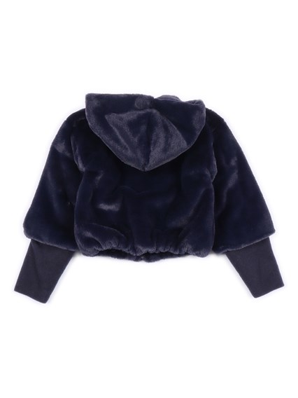 Magil HOODED ECO-FUR JACKET