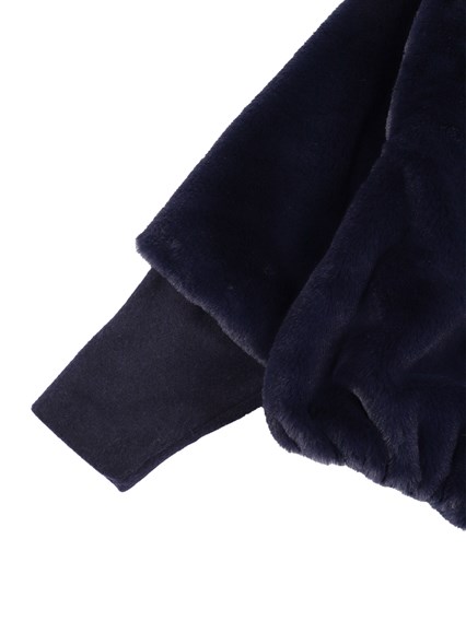 Magil HOODED ECO-FUR JACKET