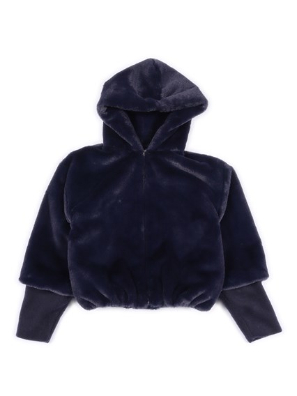 Magil HOODED ECO-FUR JACKET