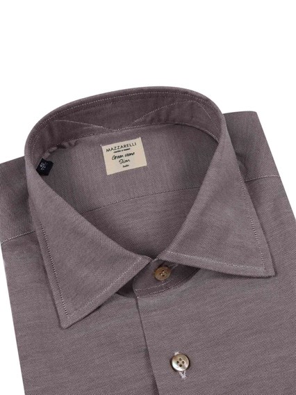 Mazzarelli OXFORD COTTON SLIM FIT SHIRT
