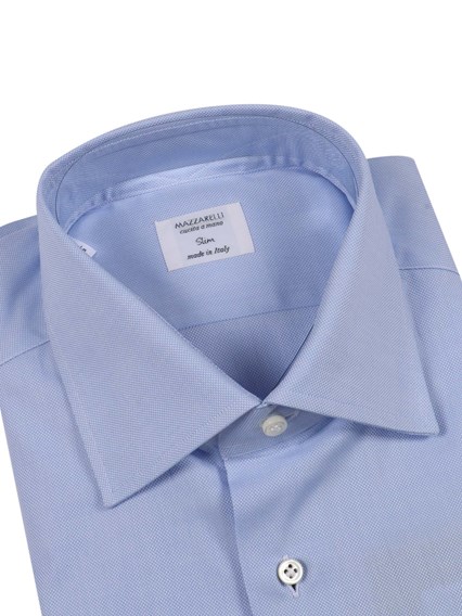 Mazzarelli ROYAL OXFORD COTTON SLIM FIT SHIRT