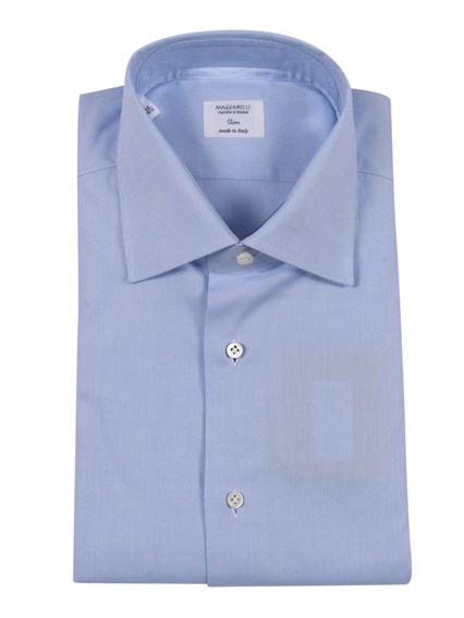 Mazzarelli ROYAL OXFORD COTTON SLIM FIT SHIRT