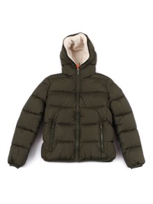 Save The Duck CHAZ HOODED JACKET WITH TEDDY LINING